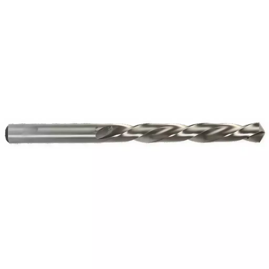 Indian Tools 6.1 mm Nominal Diameter Jobber Drill Solid Carbide GP L/D 8 Type Bright Finish 63 mm Flute Length and 101 mm Overall Length, KDJ01M6.10