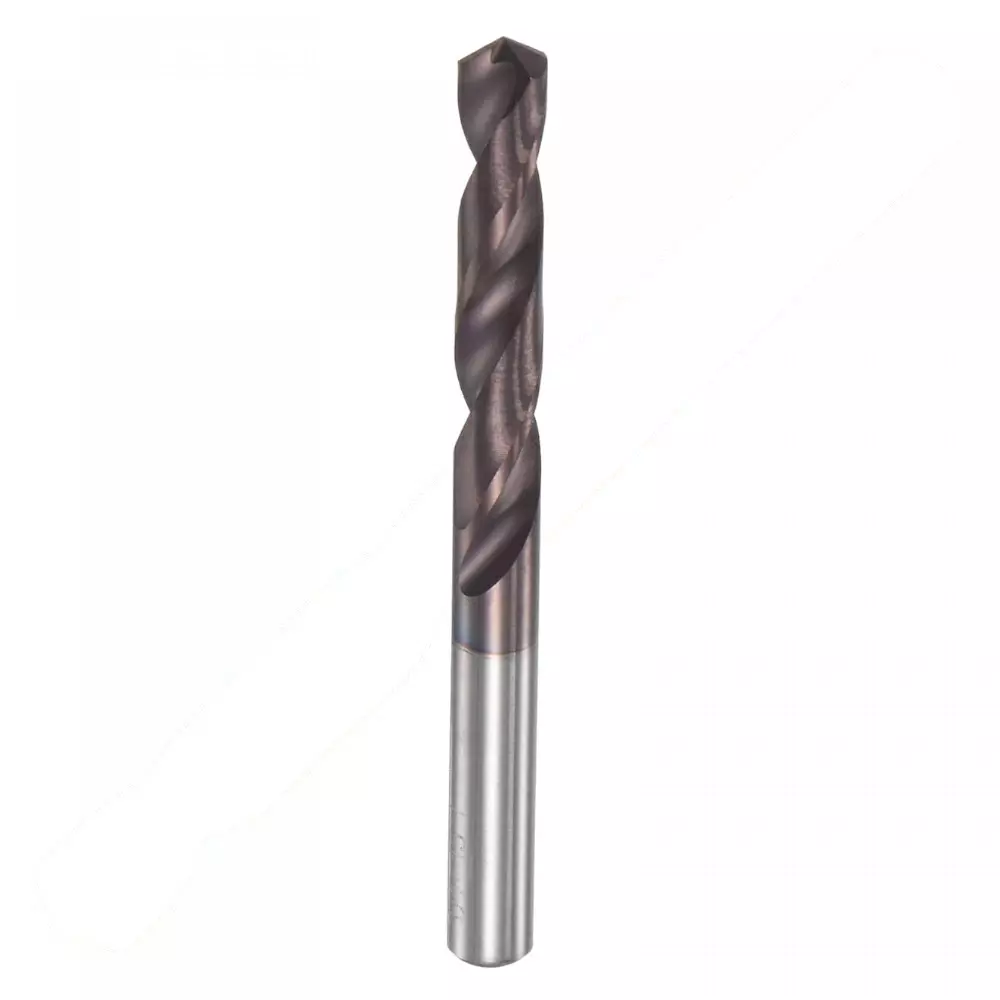 MIRANDA TOOLS Solid Carbide Jobber Drill ALTIN Coated, Diameter 19.5 mm and Overall Length 205 mm