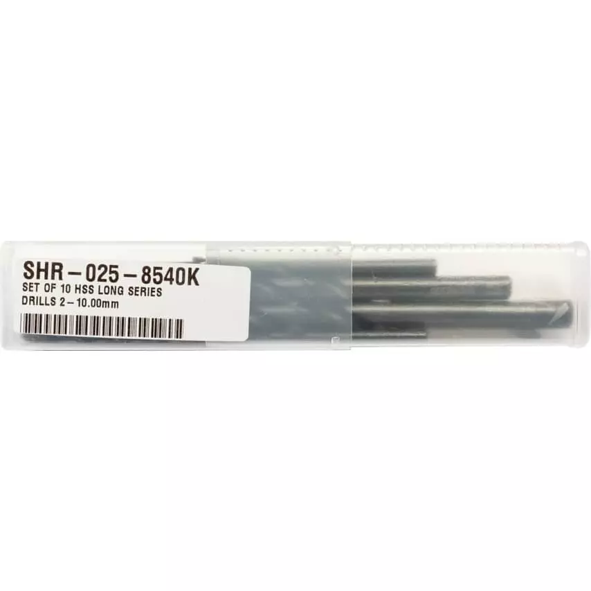 sherwood-long-series-drill-set-2-mm-minimum-drill-size-plastic-case-black-oxide-finish-high-speed-steel-pack-of-10