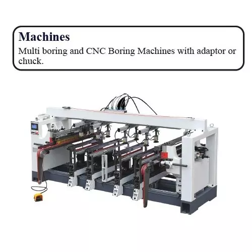 Timus TCT Hinge Drill Bit TTB.HB Right Rotation 50.8 mm Diameter x 70 mm Overall Length, TTB.HB.50.70R
