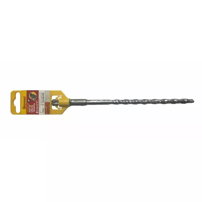 Starrett SDS Plus Series Carbide Tipped SDS Plus Drill Bit 8 mm Diameter 210 mm Overall, KBPS08C