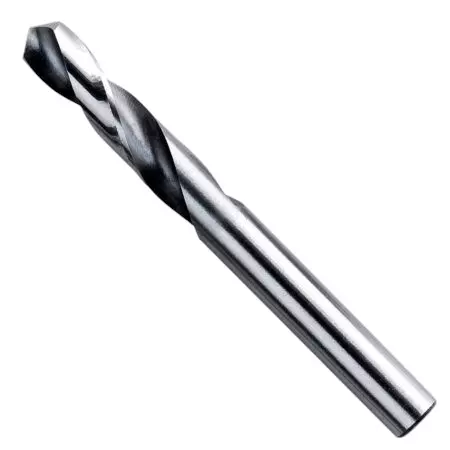 Indian Tools 7.2 mm Nominal Diameter Stub Drill Solid Carbide GP L/D 5 Type Bright Finish 34 mm Flute Length and 74 mm Overall Length, KDS01M7.20