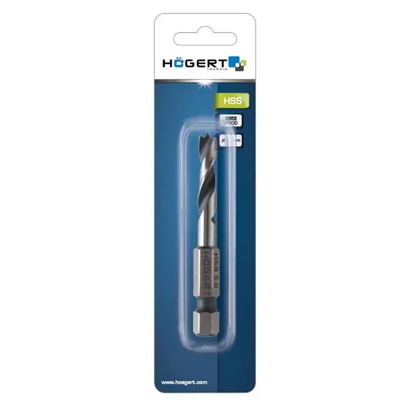 hogert-technik-hss-stubby-drill-bit-with-hex-shank-8-mm-diameter-and-60-mm-length-ht6d348