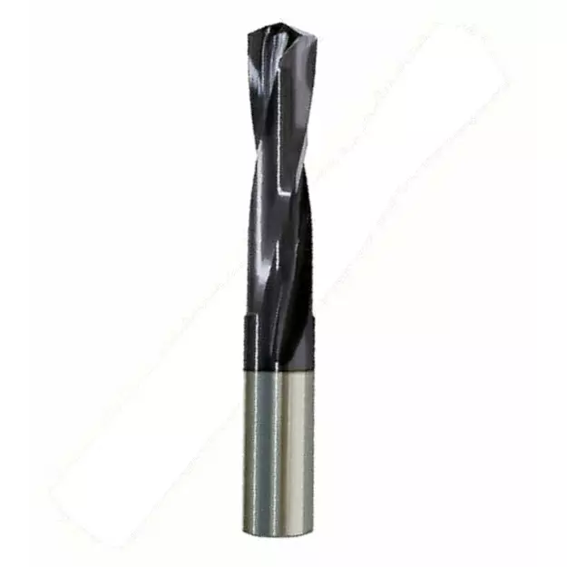 MIRANDA TOOLS Solid Carbide Stub Drill ALTIN Coated, Diameter 10.7 mm and Overall Length 95 mm