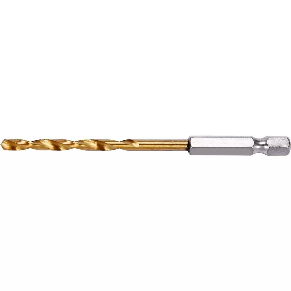 Yato Twist Drill Bit 4 mm (0.16 inch) Hexagon Tip 95 mm (3.74 inch) Length, YT-44757