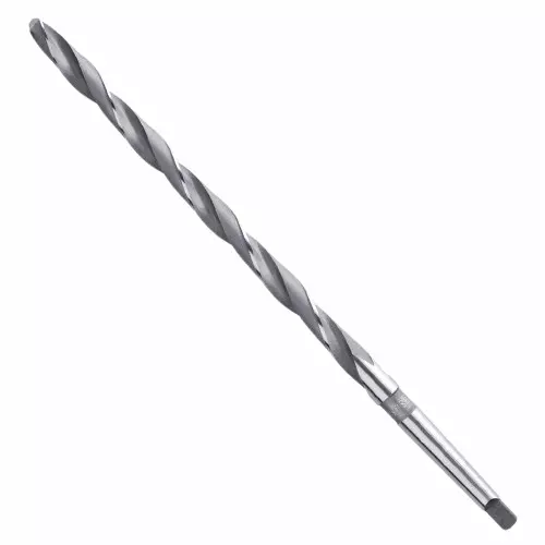 MIRANDA TOOLS HSS Taper Shank Twist Drill Extra Long Series Overall Length 300 mm and Size 18.25 mm