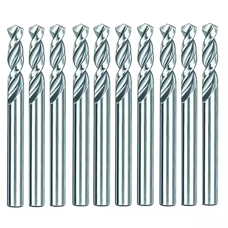 Indian Tools 12.2 mm Size HSS Twist Drill Parallel Shank Stub Series Hathyar Type (Pack of 10)