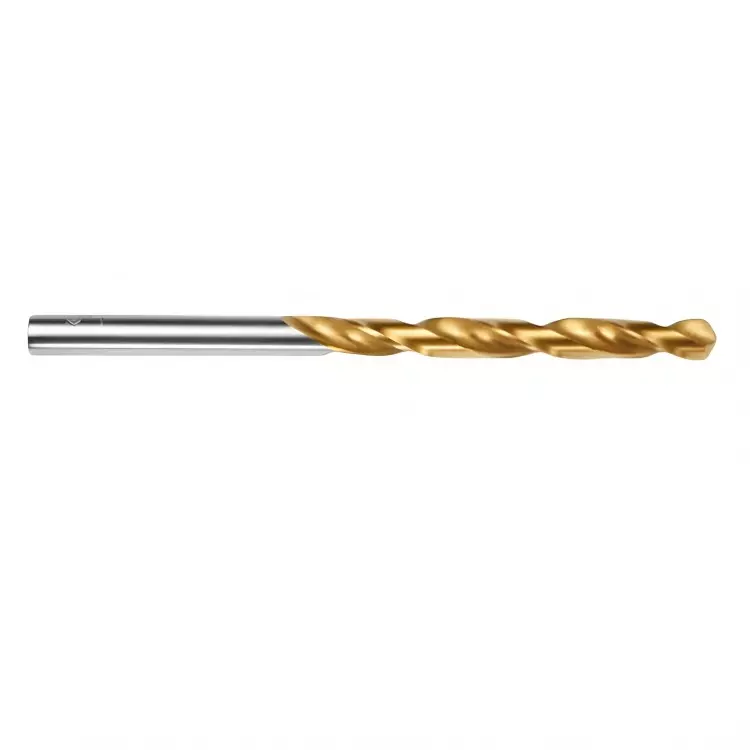 Indian Tools 15 mm Size HSS Twist Drill Parallel Shank Jobber Series M2 Grade Tin Coating (Pack of 10)