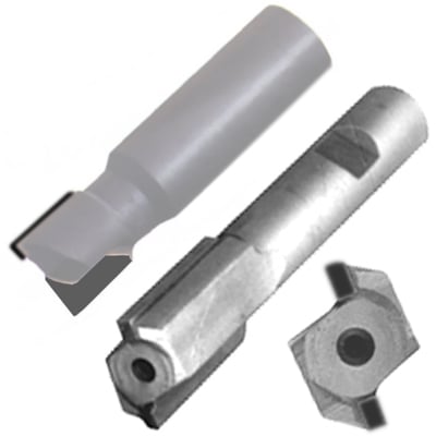 Addison Carbide Tipped Straight Shank Slot Drill Brazed Type (Size 5/8 Inch)
