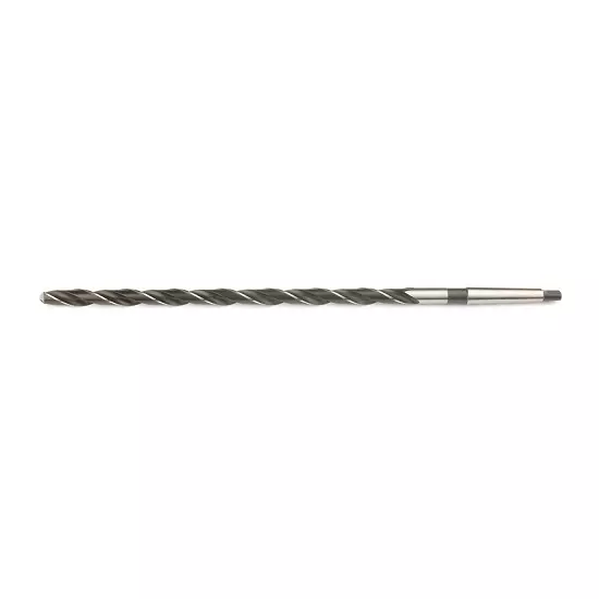 Addison 40X475mm HSS Extra Long Taper Shank Twist Drill