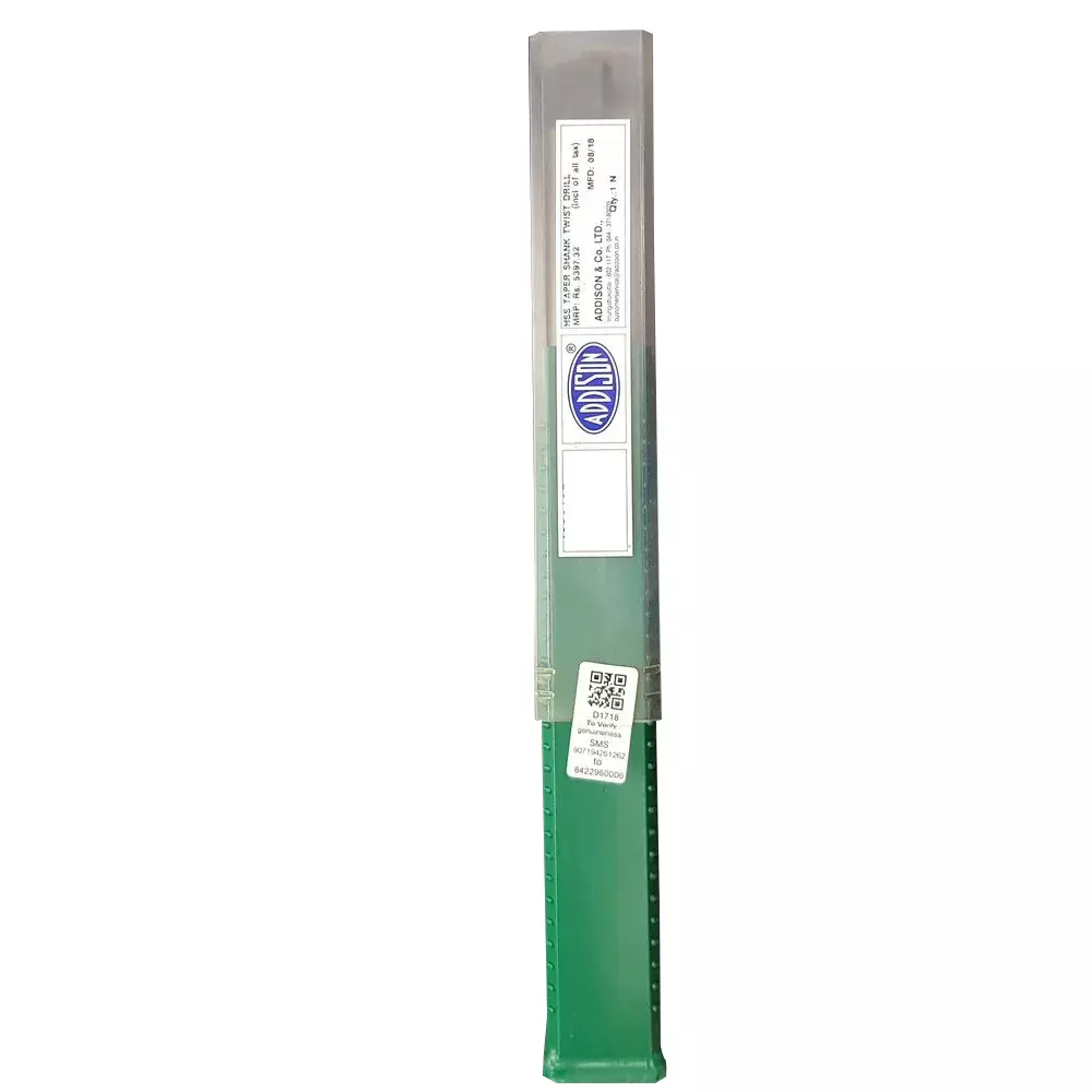 Addison 58.74 mm x 450 mm HSS Extra Long Taper Shank Twist Drill (M2)