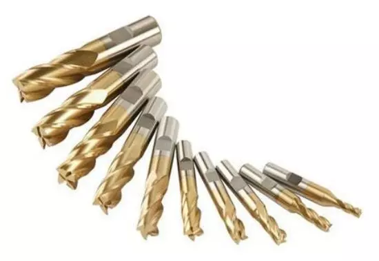 Addison HSS M42 Parallel Shank End Mill with Centre Cutting, Size: 40 mm