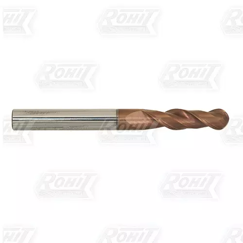 Buy Rohit Tools 3X ACX HP Ball Nose End Mill FD 8 mm FL 30 mm