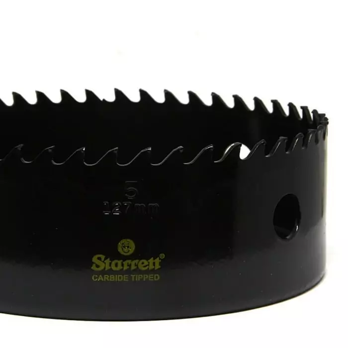 Starrett Tungsten Carbide 127 mm Hole Saw, BF545