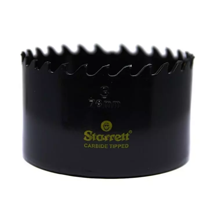 Starrett Tungsten Carbide 76 mm Hole Saw, BF485