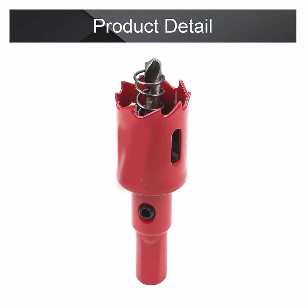 dy-tools-metal-hole-saw-cornhole-board-drill-bit-with-positive-rake-teeth-red-high-speed-steel-22-mm