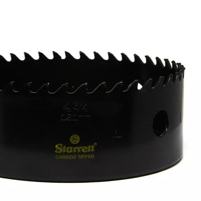 Starrett Tungsten Carbide 121 mm Hole Saw, BF540