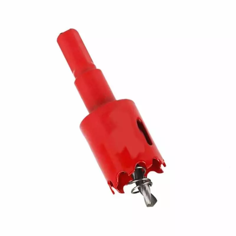 dy-tools-metal-hole-saw-with-pilot-drill-bit-red-high-speed-steel-25-mm