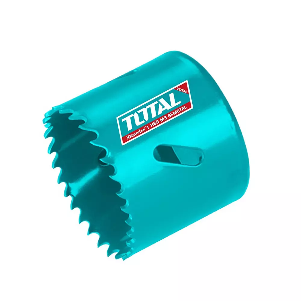 Total HSS Bi-Metal Hole Saw 51 mm (2 inch) Dia. 38 mm (1 1/2 inch) Cutting Depth, TAC410511