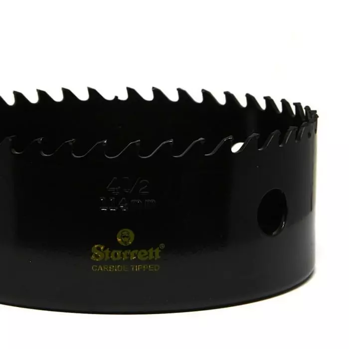 Starrett Tungsten Carbide 114 mm Hole Saw, BF535