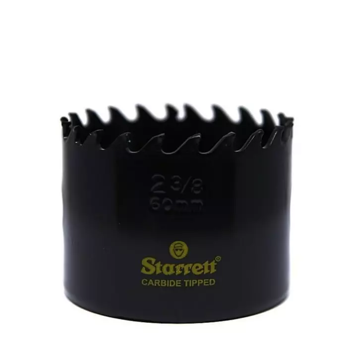 Starrett Tungsten Carbide 60 mm Hole Saw, BF465