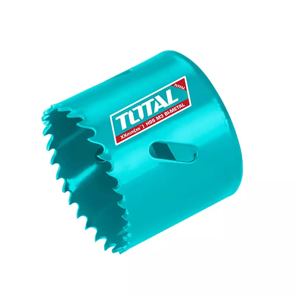 Total HSS Bi-Metal Hole Saw 76 mm (3 inch) Dia. 38 mm (1 1/2 inch) Cutting Depth, TAC410761