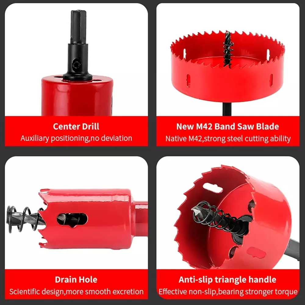 dy-tools-metal-hole-saw-with-arbor-mandrel-red-high-speed-steel-95-mm