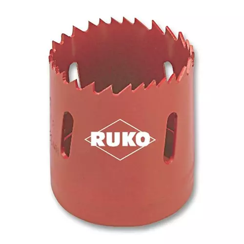 RUKO HOLE SAW, HSS, BI-METAL, 38MM, 106038