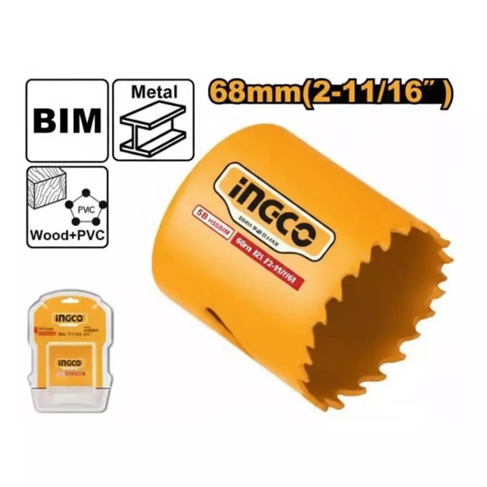 ingco-hss-bi-metal-hole-saw-68-mm-2-1116-inch-diameter-38-mm-112-inch-cutting-depth-veriable-teeth-46-hsb10681