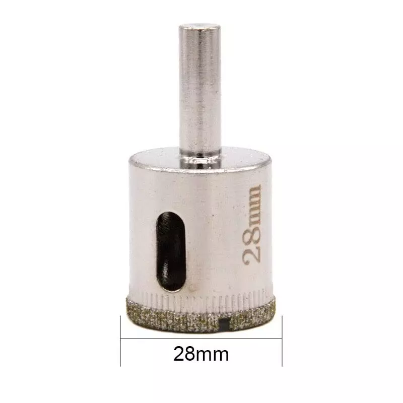 YADAV Diamond Grit Hole Saw Drill Bit 28 mm for Tile & Glass (Pack of 2)
