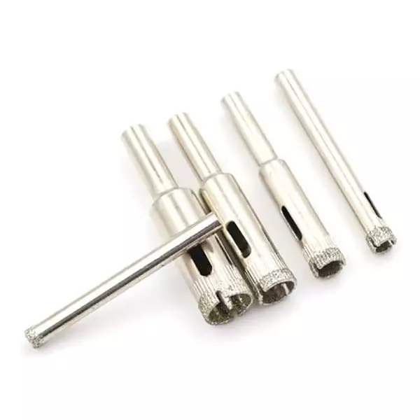 YADAV Diamond Drill Bit Hole Saw Set (5 to 12 mm) for Glass, Marble & Tile (Set of 5)