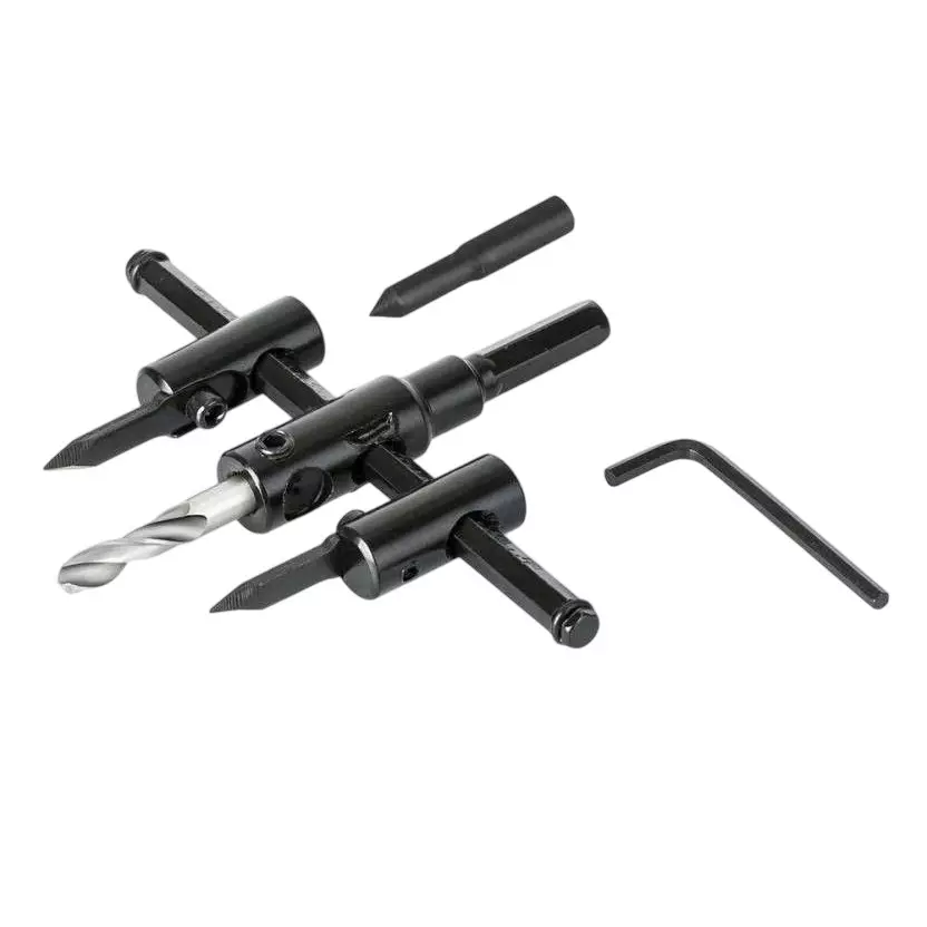 RSKKA Circle Cutter 30, 120 mm Cobait 360° Drill Point Black