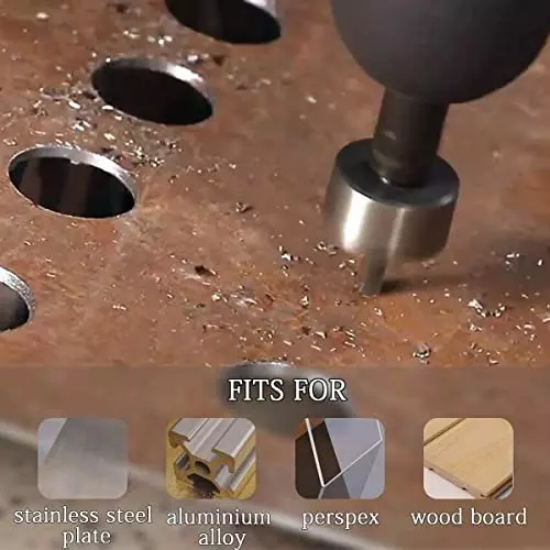 YADAV Diamond Coated Hole Saw Set 28 mm for Tile, Glass & Ceramic, 1019ZBM4X59 (Set of 5)