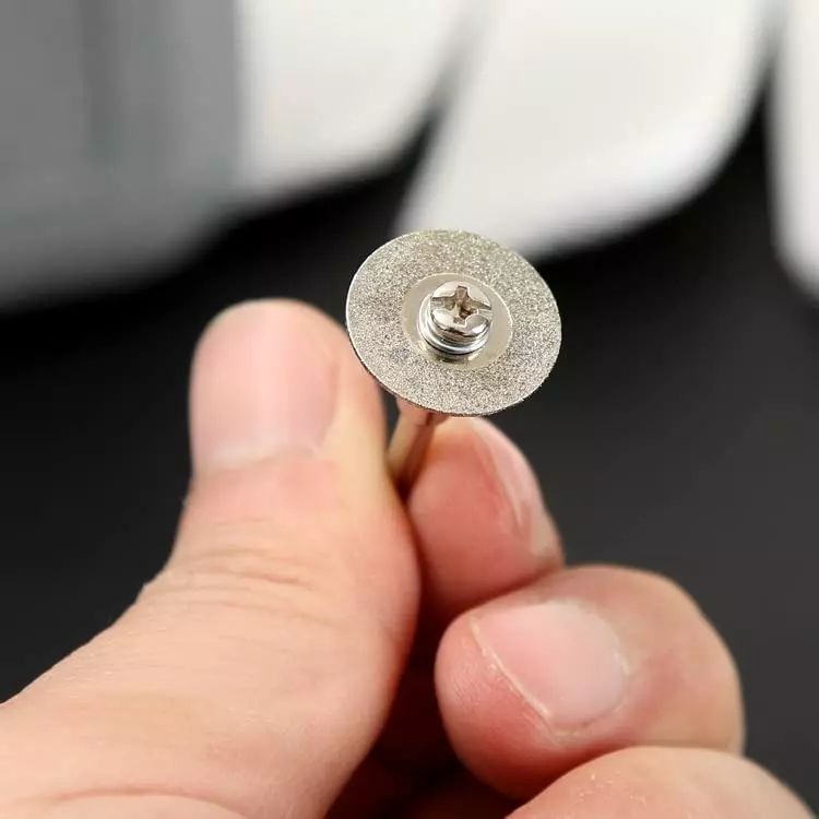 YADAV 10 Pcs Mini Diamond Cutting Discs 25 mm Rotary Tool Blades for Cutting, Sawing, Carving & Sharpening Hard Materials