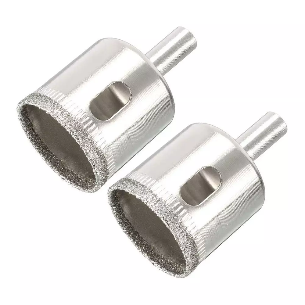 YADAV Diamond Drill Bit Hole Saw 30 mm for Glass Tile Marble Fiberglass Ceramic Stone Bottles Pots (Pack of 2)