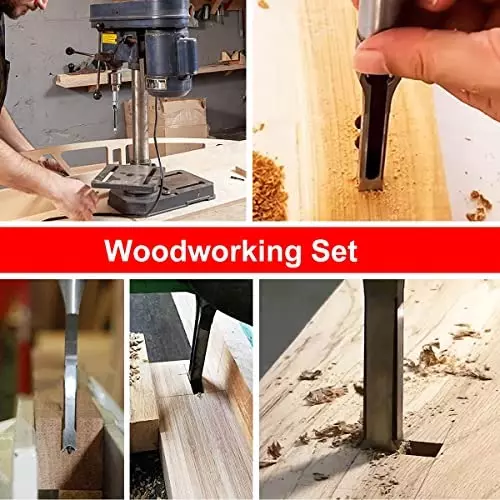 YADAV Woodworking Square Hole Saw Drill Bit Mortising Chisel 16 mm