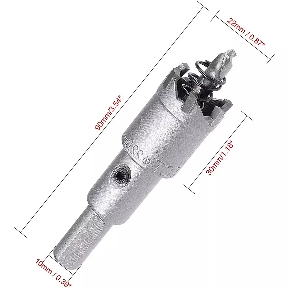 veltrix-carbide-hole-saw-cutter-drill-bit-tooth-tipped-tct-hole-cutter-alloy-gray-22-mm-size-pack-of-2