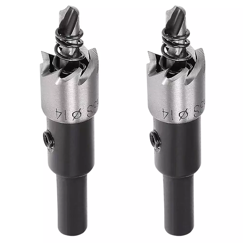 Veltrix 2 Pcs HSS Hole Saw Cutter High Speed Steel (Size Range : 12 mm - 20 mm)