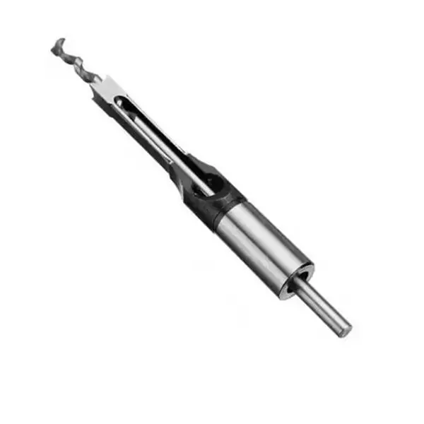 YADAV Woodworking Square Hole Saw Drill Bit Mortising Chisel 9.5 mm