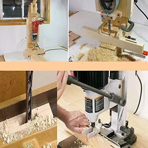 YADAV Woodworking Square Hole Saw Drill Bit Mortising Chisel 6 mm