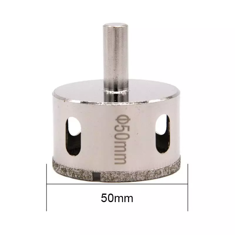 YADAV Diamond Coated Glass Hole Saw Drill Bit 50 mm for Ceramic Tile & Marble
