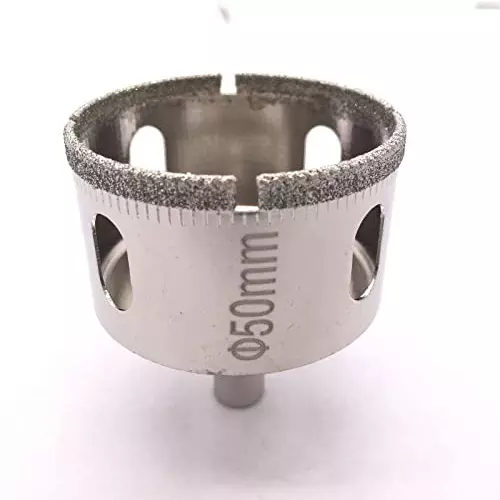 YADAV Diamond Coated Glass Hole Saw Drill Bit 50 mm for Ceramic Tile & Marble