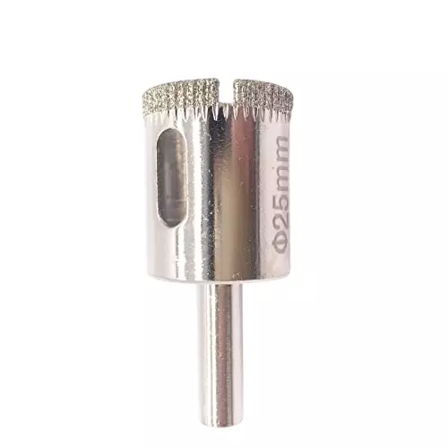 YADAV Diamond Coated Hole Saw Drill Bit 25 mm for Glass, Ceramic Tile & Marble