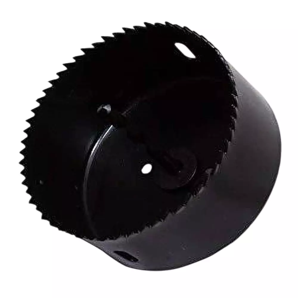 MAF PRO Wood Hole Saw Steel Round Shape 64 mm, Black