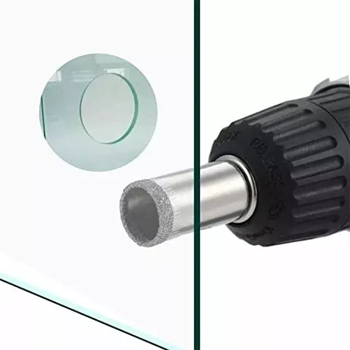 YADAV Diamond Drill Bit Hole Saw Set 5 mm for Glass, Porcelain & Ceramic Tiles (Pack of 5)