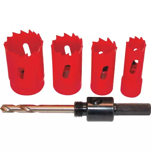 Kennedy Tradesman Holesaw Kit in Plastic Tube 5 Pcs KEN0502100K