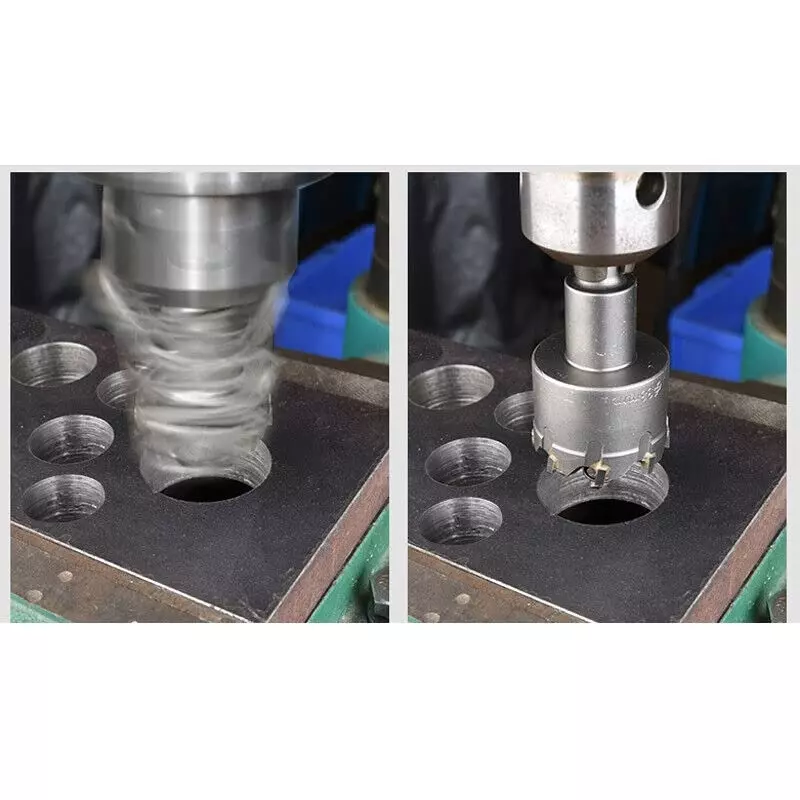 YADAV Heavy Duty TCT Hole Saw Drill Bit 30 mm for Metal & Alloy Drilling
