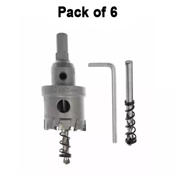 oaykay-tct-hole-saw-grey-color-metal-body-and-60-mm-size-for-industrial-fabrication-construction-502331-pack-of-6