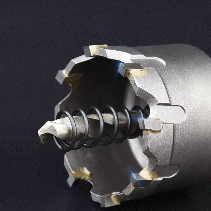 YADAV TCT Hole Saw Drill Bit Set Bi Metal (16 mm, 38 mm, 58 mm) for Stainless Steel Cutting (Set of 3)