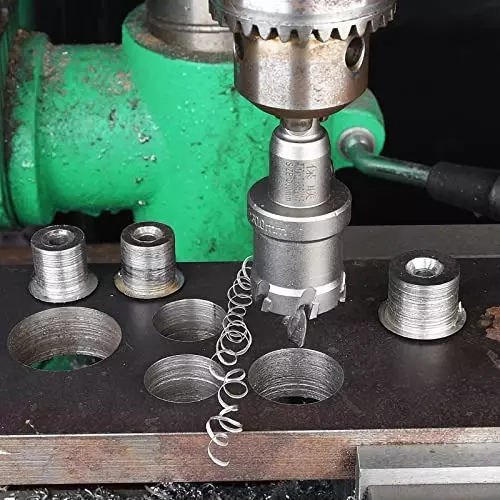 YADAV TCT Hole Saw Drill Bit Set Bi Metal (16 mm, 38 mm, 58 mm) for Stainless Steel Cutting (Set of 3)